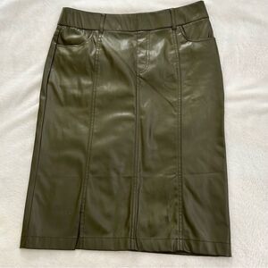 Cato Olive Pencil Skirt